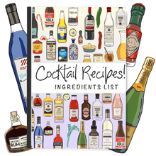 Load image into Gallery viewer, BUNDLE: 40x Cocktail Recipes! Ebook, Cocktail Recipe! Ingredients Ebook and the Cocktail Recipe! Tools and Gadgets Ebook